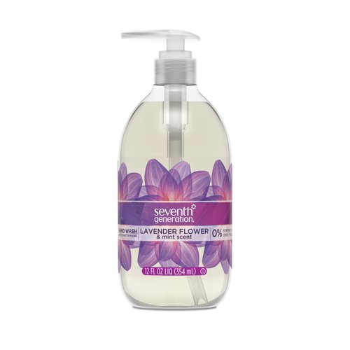 Seventh Generation Hand Wash, Lavender, 12 Ounce