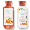 Bath and Body Works Pretty as a Peach Shower Gel and Body Lotion