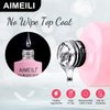AIMEILI No Wipe Top Coat Soak Off U V LED Gel Nail Polish