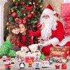 Max Fun 30pcs Christmas Wind Up Toys Stocking Stuffers for Kids Christmas Party Favors Bulk Christmas Goody Bag Filler