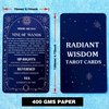 soulme Tarot Cards for Beginners, Tarot Cards with Meanings on Them, Learning Tarot Deck, Reading Divination Tool