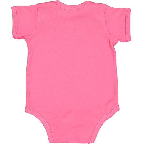inktastic Daddy's Little Rocker Skull Baby Bodysuit Newborn Hot Pink 1690b