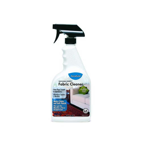 ForceField Fabric Cleaner - Professional Strength - Deeply Penetrates Water Safe Fabric & Fibers of Upholstery, Clothing, Rugs & Carpeting 22oz