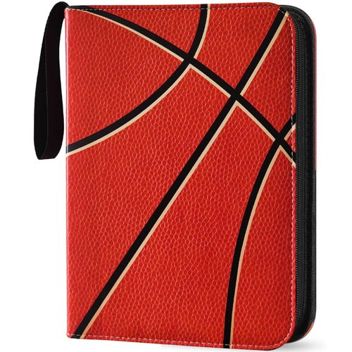 PKMLIFE 400-Pocket Basketball Card Binder, 4 Pocket Sleeves, Compatible with Trading Cards, Protective and Organizational