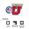 University of Utah Sticker U of Utes Vinyl Decal Laptop Water Bottle Car Scrapbook Sticker (IND 5)
