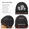 XC CLOUDS Pixie Cut Wigs For Black Women Wear And Go Human Hair Wigs Short Brown Wig With Bangs Layered Wavy Style Wigs With Bangs Full Machine Made Wigs (Brown)