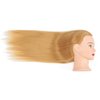 Training Head 26"-28" Mannequin Head Hair Styling Manikin Cosmetology Doll Head Synthetic Fiber Hair Hairdressing Training Model Free Clamp (1711W2720)