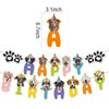 BIEUFBJI Dog Birthday Banner Dog Birthday Decoration Dog Themed Birthday Party Supplies Dog Theme Happy Birthday Party Bunting Decoration Baby Shower Party Supplies for Pet
