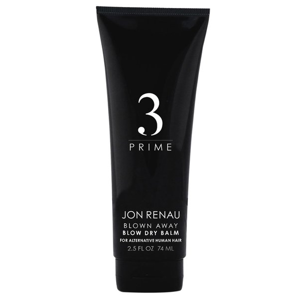 Jon Renau Blown Away Blow Dry Balm for Human Hair Wigs, 2.5 Ounce