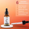 Le Nova Vitamin C Face Serum Skin Care - Anti Aging With Hyaluronic Acid,Ferulic Acid, Brightening Serum