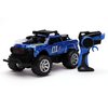 JADA Toys Battle Machines 1:16 Laser Combat RC Remote Control Car 2-Pack, 2.4 GHZ Red/Blue Truck, Toys for Kids and Adults (251109005)