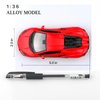 TOKAXI 1/36 Scale Lamborghini Diecast Cars Models,Pull Back Vehicles Lamborghini Toy Cars,Cars Gifts for Boys Girls Red