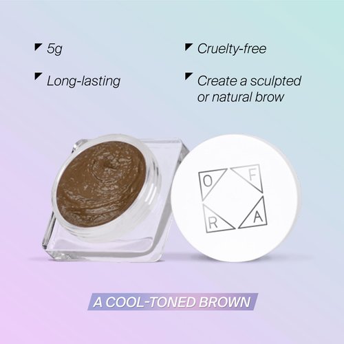 Ofra Eyebrow Gel - Dark Blonde - Create Fuller Natural Brows That Stay in Place - Semi-Permanent Brow Gel, and Waterproof Eyebrow Filler - Makeup Products for Eyebrows - 5g