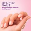 Nature's Bounty Optimal Solutions Hair, Skin & Nails Vitamin Gummies with Biotin, 2500 mcg, Strawberry, 80 Count