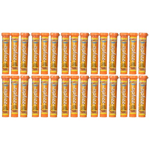Zipfizz Orange Soda Healthy Energy Drink Mix - Transform Your Water Into a Healthy Energy Drink - 30 Orange Soda Tubes