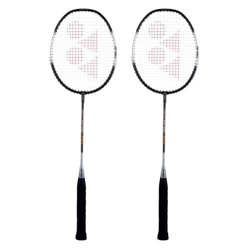 YONEX ZR 100 Light Aluminum Blend Badminton Racquet with Full Cover, Set of 2