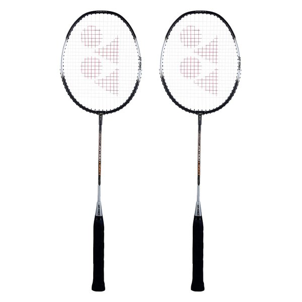 YONEX ZR 100 Light Aluminum Blend Badminton Racquet with Full Cover, Set of 2
