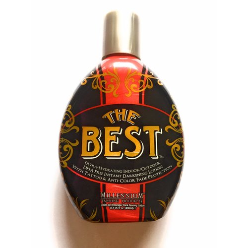 Millennium Tanning The Best, Bronzer Tanning Lotion, 13.5 Ounces