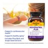 Country Life Resveratrol Plus 1000mg - Organic Antioxidant Supplement with Pine Bark & Grape Seed Extracts - Vegan, Gluten-Free, Non-GMO