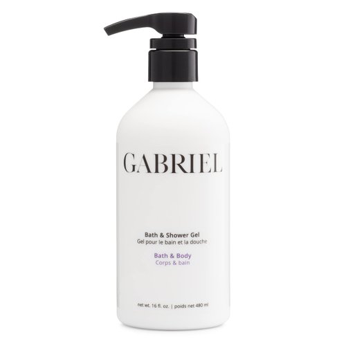 Gabriel Skincare Bath &amp; Shower Gel, Natural, Paraben Free, Vegan, Cruelty-free, Non GMO, Infused ...