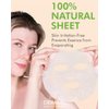 DERMAL Cucumber Collagen Essence Facial Mask Sheet 23g Pack of 10 - Soothing & Moisturizing, Redness & Sunburn Relief, Daily Skin Treatment Solution Sheet Mask