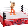 Mattel WWE Knuckle Crunchers Rebound Ring Playset, Includes 2.5-inch Seth Rollins Action Figure with Crunching Joints, Accessories & Flex Mat Technology
