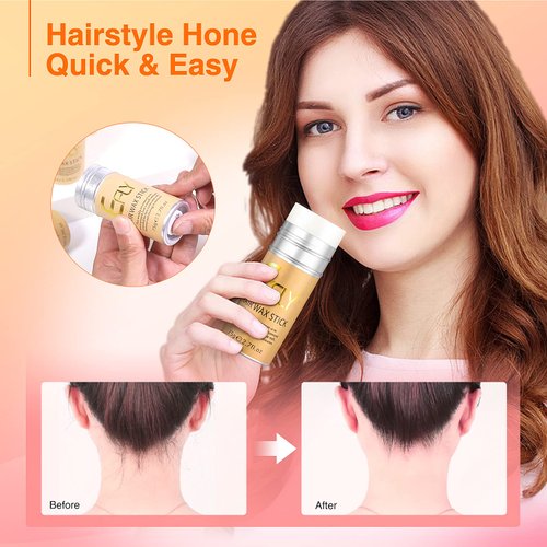 EFLY Hair Wax Stick, Non-Greasy Styling Pomade for Fly Away, Edge Frizz and Wigs (1)
