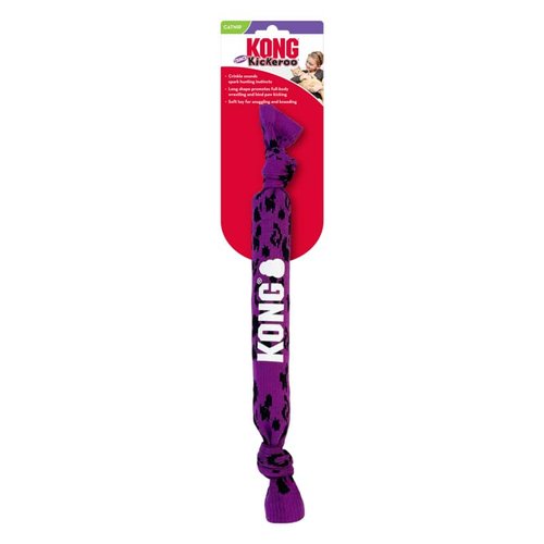 KONG Kickeroo Crunch - Crinkle, Crackle Lody-Body - Cat Toy with Catnip