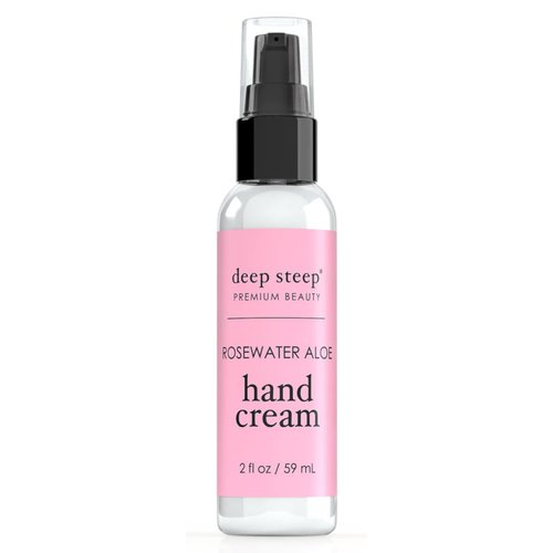 Deep Steep Hand Cream, 2 oz (Rosewater Aloe)
