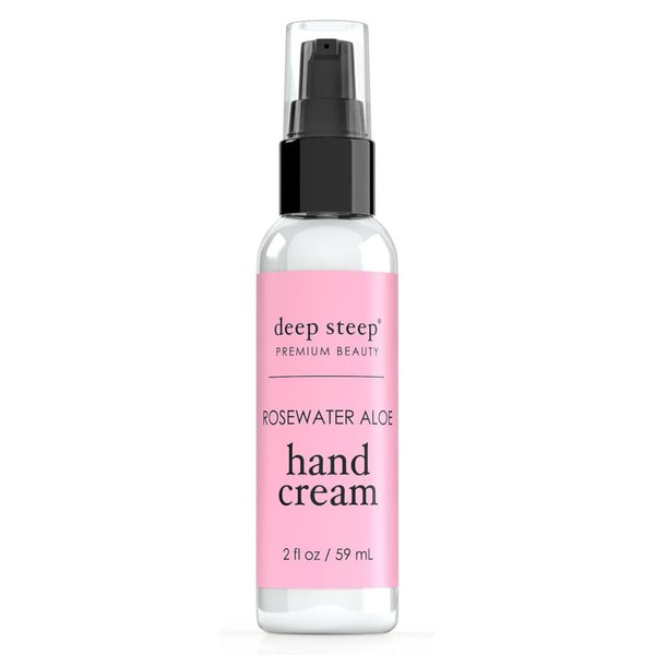 Deep Steep Hand Cream, 2 oz (Rosewater Aloe)
