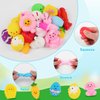 LOKIPA 24PCS Easter Mochi Squishy Toys, Easter Squishy Toys for Kids Easter Basket Stuffers Egg Fillers Gifts Party Favors