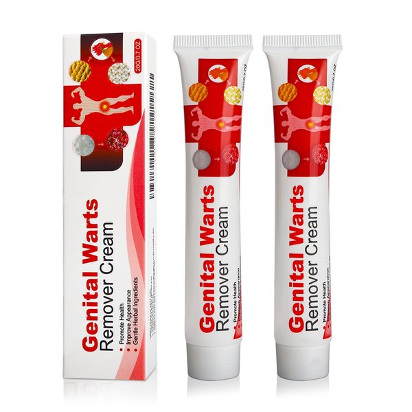 KIbabyDI Wart Remover Fast Acting Gel – Powerful Freeze Off Treatment for Genital Wart, Plantar Wart, Corns, and Flat Warts – 2 Pack-Red-1181