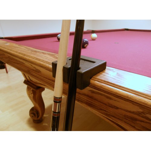 Iszy Billiards Portable 2 Pool Cue Stick Holder Stand Rest, Black