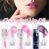 PAQIMAN 3 Pcs Magic Color Changing Lip Oil,Long-Lasting Wear Non-Stick Cup Not Fade Waterproof Hydrating Conversionh Glitter Lip Changing Color.(01Color changing & 02-Glitter color changing&03-Berry)