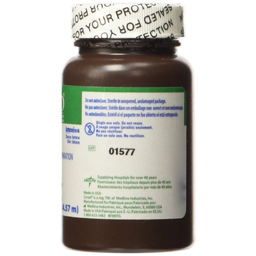 CURAD Sterile Plain Packing Gauze Strips, 1" x 5 yds., Essential Wound Care Supplies, Pack of 12