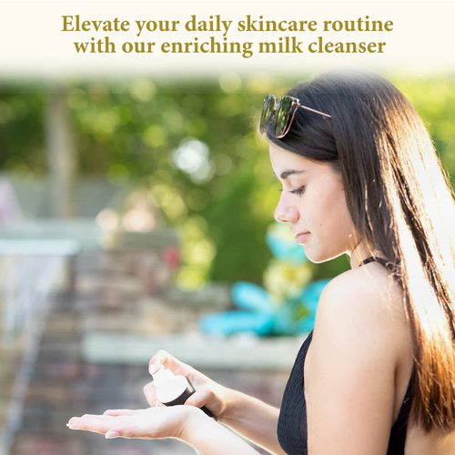 Calithea Skincare Olive Oil Facial Milk Cleanser 100% Organic Normal to Dry All Skin Types