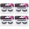 Ardell False Eyelashes, Eye Makeup Beauty Enhancement, Reusable Lashes Double up (4 pack) (Double Up 113)