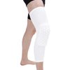 LARDROK Breathable Basketball Shooting Sport Safety Kneepad Honeycomb Pad Bumper Brace Kneelet Protective Knee pads rodilleras(White - 1 Pieces, M)