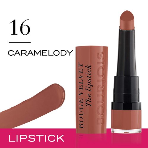 Bourjois Paris Rouge Velvet Lipstick 2.4g - 16 Caramelody