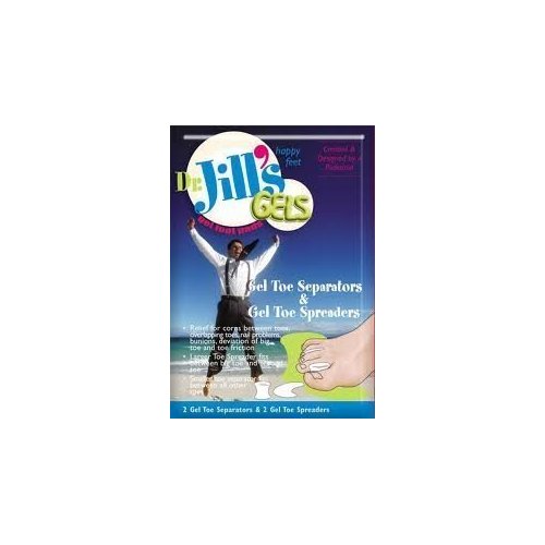 Dr. Jill's Gel Toe Separators & Spreaders by Dr. Jill's Foot Pads