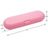 Plastic Electric Toothbrush Travel Case for Fairywill/TEETHEORY/Seago/Dnsly Series Sonic Electric Toothbrush, Pink