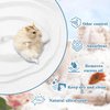 Sukh 420g Hamster Sand Bath - Dust Free Desert Sand Hamster Bedding Reptile Silica Sand Gerbil Hideout for Hamster Chinchillas Gerbil Syrian Mice Small Animals Small Pets