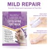 Foot Peel Mask 5 Pack, Exfoliating Foot Masks, Natural Exfoliator for Dry Dead Skin, Callus, Repair Rough Heels for Men Women (5 Pcs foot peel mask（Lavender）)