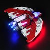 DALDED LED Lighting Kit for Lego Star Wars Ahsoka Tano’s T-6 Jedi Shuttle 75362, LED Light Compatible with Lego 75362 Building Block Models (Not Include Lego Set)