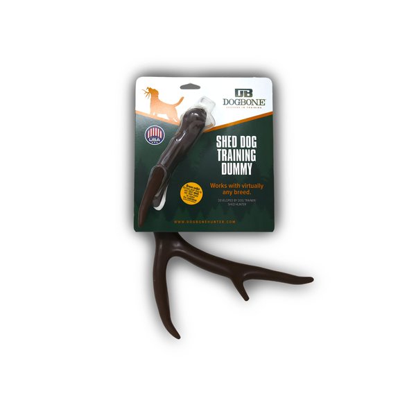 DogBone Shed Dog Training Dummy (Brown) | Dog Training Kit | Hunting Dog Accessories | Dog Training Tools | Dog Scent Training Kit | Scent Training for Dogs | Hunting Dog Toys