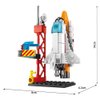 Vilbocr Space Shuttle Toy Building Blocks Toys for 4+ Years Boys Kids Gift Idea Spacecraft Aerospace Building Kit Toy107Pcs-Compatible with Other Building Block Toys