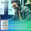 Brain Supplements for Memory and Focus – Dr Lewis Daily Brain Care Powder with Aloe Vera – Plant-Based Nootropic and Energy Supplement for Brain Fog, Mental Clarity, and Immune Support – Powder, 150g