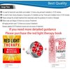 Red Light Therapy Lamp with Socket,PDGROW 48W 24 LED Deep Red Light Therapy Bulb Heat Device, 670 Nanometer Red & Near Infrared Lights 850nm