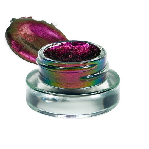 Bowitzki 3.5g Cream Multi Chrome Eyeshadow Multichrome Chameleon Gel Makeup Color shifting Multi-chrome Longer Lasting No Creasing Shimmer Eye Shadow - nebula