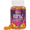 Omega 3 Fish Oil Gummies, Extra Strength Omega Fish Oil Supplement, High Absorption for Joint, Heart & Brain Support, Nature's Heart Healthy Omega 3s DHA EPA Gummy Vitamin, Orange Flavor - 60 Gummies